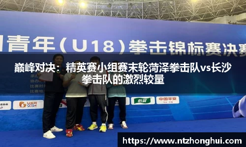 巅峰对决：精英赛小组赛末轮菏泽拳击队vs长沙拳击队的激烈较量